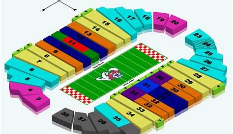 Bulldog Stadium Seating for Fresno State Football