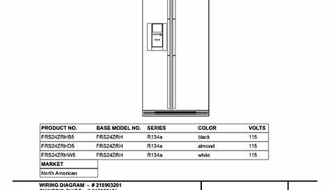 Frigidiare PLHS69EESS2 Refrigerator Tech Sheet 241636601 Oven