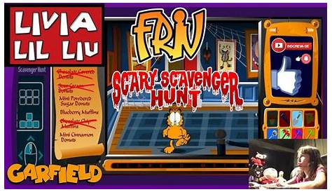 Let's play Friv.com Garfield Hunted house Game Fun - YouTube