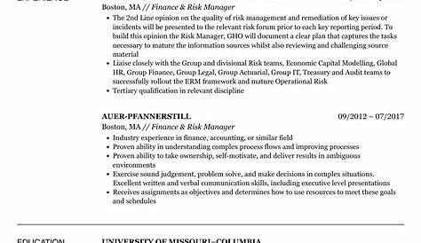 Frm Designation On Resume 3 Corporate Recruiter Examples For 2023
