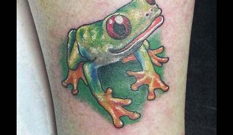 My new Frog and flower tattoo! Frog Tattoos, Love Tattoos, Picture