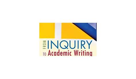 From Inquiry To Academic Writing 5Th Edition Pdf Free Download