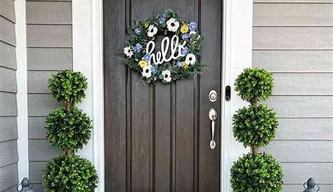 Front Entry Decorating Ideas For Spring