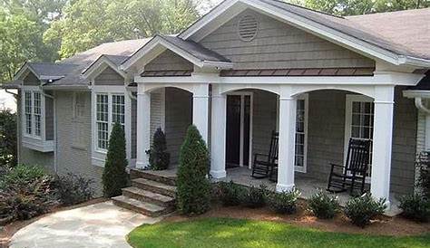 Front Porch Ideas For Ranch Style Homes