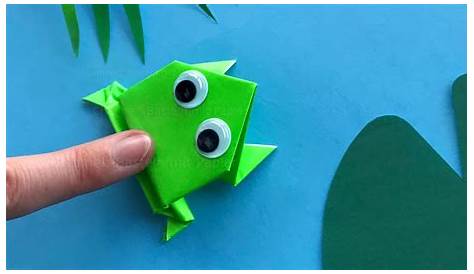 Frosch falten: So einfach ist Origami! - [GEOLINO]