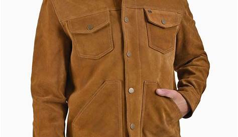 Frye Men's Cowhide Leather Trucker Jacket - QVC.com