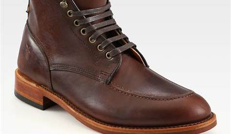 Lyst - Frye Earl Hiker Leather Boots (for Men) in Brown for Men