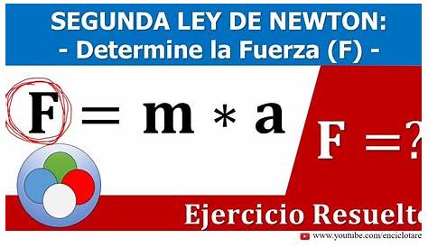 FÍSICA: SEGUNDA LEY DE NEWTON - Masa por Aceleración (Ejercicio 1