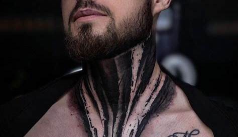 25 Cool Looking Neck Tattoo For Men #mennecktattoo #mentattoo #
