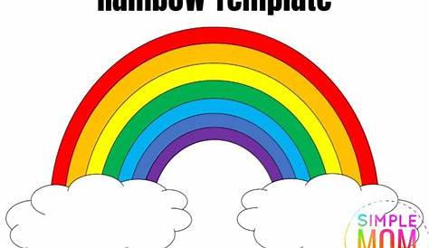 31 Free Rainbow Coloring Pages Printable