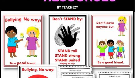 Anti-Bullying Activities with Writing Prompts and Art | Bullying