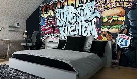 25 Cool Graffiti Wall Interior Ideas | Housetodecor.com