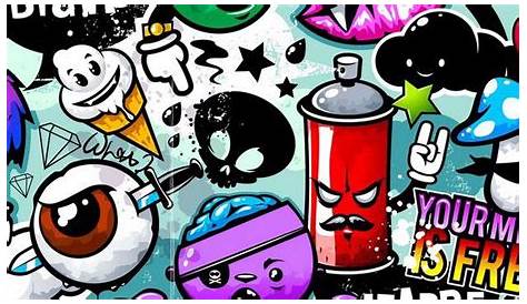 🔥 [46+] Cartoon Graffiti Wallpapers | WallpaperSafari