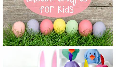 34 Fun Easter Crafts for Kids Including Preschoolers + Toddlers