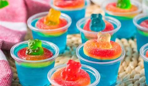 Pool Party Jello Shots - My Heavenly Recipes