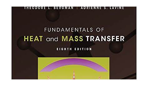 Engineering Library Ebooks Fundamentals of Heat and Mass Transfer, 8th