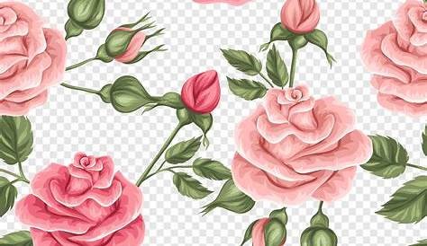 Floral para Baixar Rosa | Floral watercolor, Floral border, Free