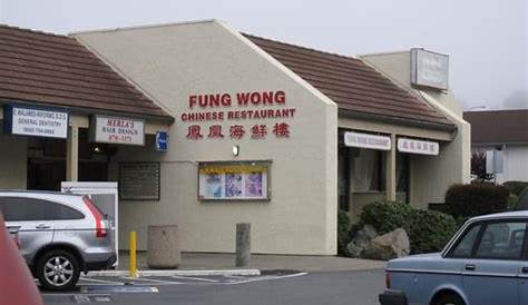 Menu at Fung Wong restaurant, Daly City