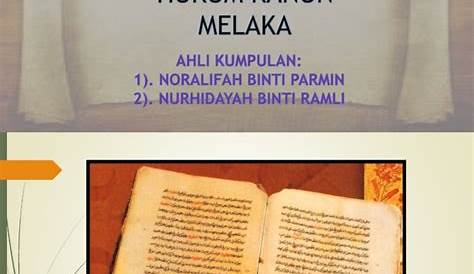 Hukum Kanun Melaka