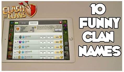 Unleash The Fun: Discover Hilarious Clash Of Clans Clan Names