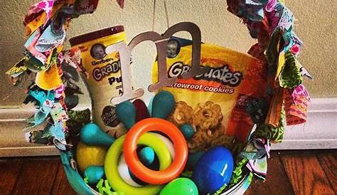 Funny Easter Basket Bubbles & Bunny Gift Food & Gifts