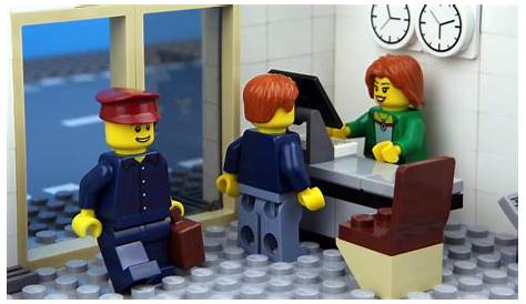 Lego City Hotel - Funny Lego Stop Motion Animation - YouTube