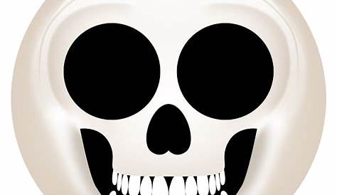 Funny Skull Emoticon | Emoticon, Funny, Skull