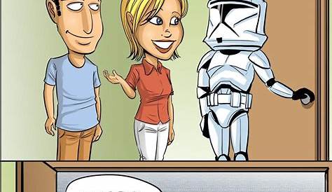 Give me clones! | Star wars comics, Star wars humor, Funny star wars memes