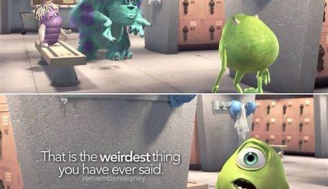 Monsters Inc. I love this movie. | Disney quotes funny, Monsters inc