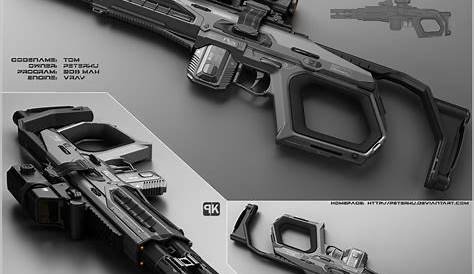 Futuristic Gun - Buy Royalty Free 3D model by Kyan0s [17fcd8c