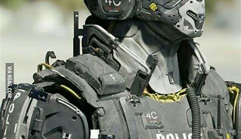 Sci=fi futurist Body Armor Suits, Suit Of Armor, Sci Fi Armor, Tactical