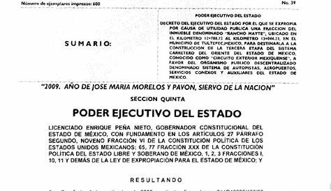 Gaceta Gobierno Edomex 23 Diciembre | PDF | Comisión Europea | México