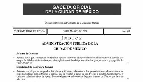 Gaceta Oficial de la Ciudad de México | Pequeñas y medianas empresas