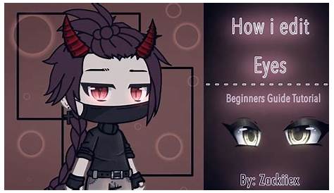 #gachalife #gachaverse #shocked #eyes #blackeyes #pupil Clipart