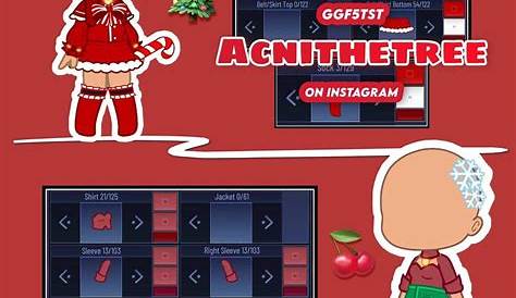 𝐀𝐂𝐍𝐈 𝐓𝐇𝐄 𝐓𝐑𝐄𝐄™ | Gacha Outfits no Instagram: “Christmas Special