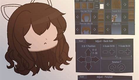 «Curly Hair» «Tutorial» °Gacha Club° ||°Inspiration Afro Cookie°|| #1