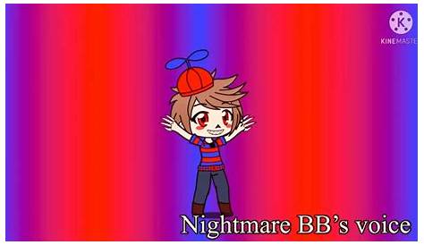 FNaF 4 - Nightmare, Nightmare Fredbear, Nightmare Foxy | FNaF x Gacha