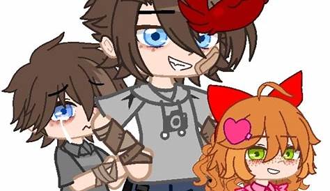 Made the Afton Family for my up coming Gacha Fnaf Youtube videos! What