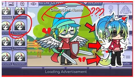 Gacha Life Character Glitch