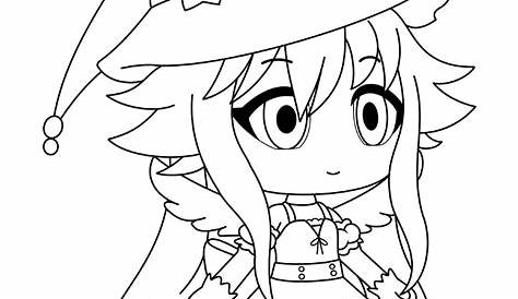 Gacha Life Coloring Pages. Unique Collection. Print for Free