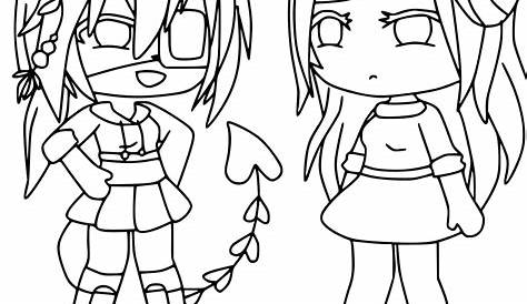 Gacha Life Coloring Pages. Unique Collection. Print for Free