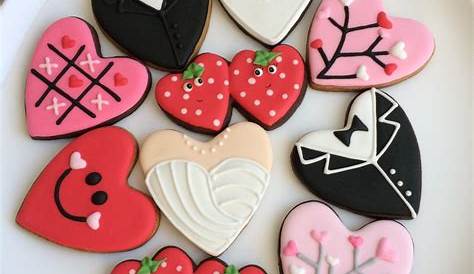 Galletas Decoradas De San Valentin Pinterest Es Day Treats E Cookies Happy