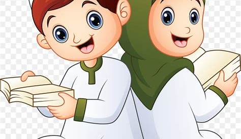+99 Gambar Kartun Anak Berdoa Islam