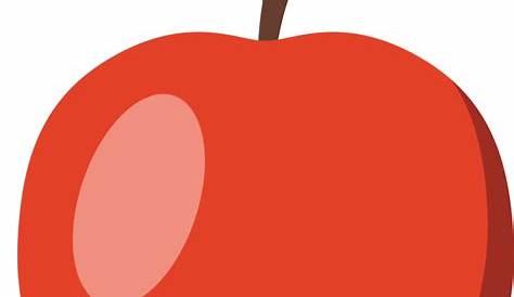 Gambar Apel Hijau Dengan Ilustrasi Vektor Irisan, Apel, Buah, Buah Apel