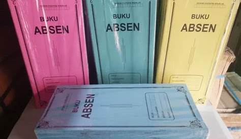 Jual BUKU ABSEN SISWA - BUKU ABSENSI Indonesia|Shopee Indonesia