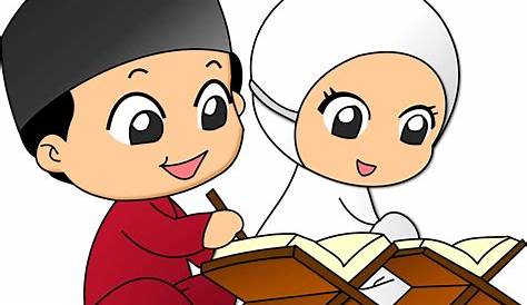 Kartun Anak Muslim Ramadhan - IMAGESEE