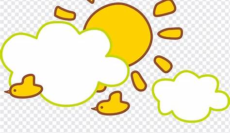 Cloud Sun, Kartun matahari kuning, Karakter kartun, makanan, teks png