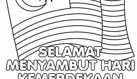 Mewarnai Gambar Bertema Hari Kemerdekaan | Hari kemerdekaan, Buku