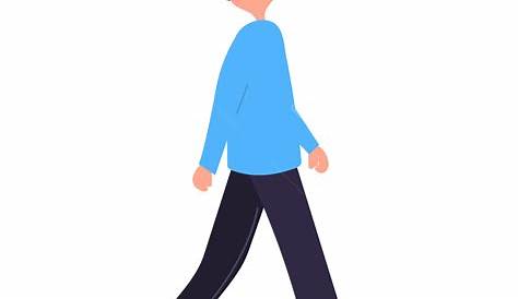 행복한 걷는 사람 그림, 행복하다, 사람, 삽화 PNG, 일러스트 및 벡터 에 대한 무료 다운로드 - Pngtree