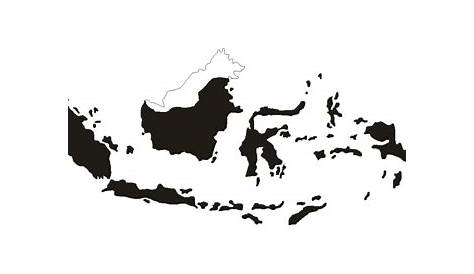 Merah Peta Indonesia Hitam Putih Png / Indonesia Itu - Gunzack News